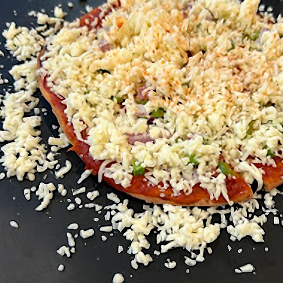 indian style bhakri pizza