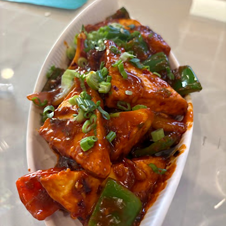 paneer chilli dry
